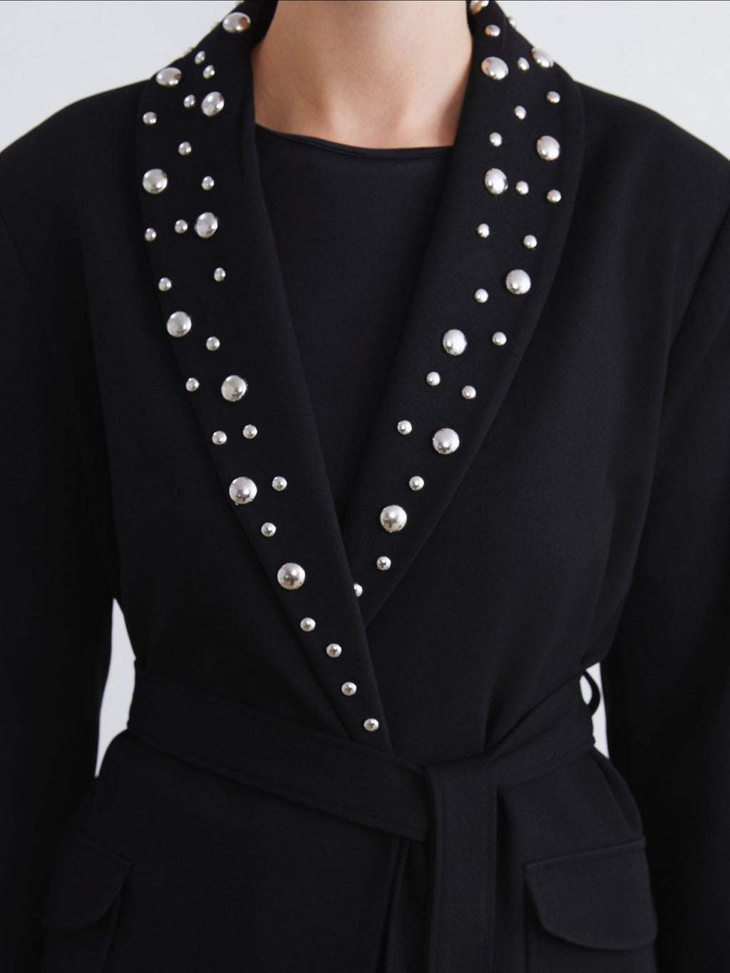 Raşit Bağzibağli X Lc Waikiki Women Blazer Jacket With Metal Applique