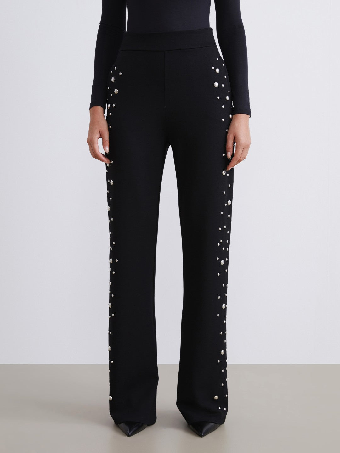 Raşit Bağzibağli X Lc Waikiki Women Trousers With Metal Applique