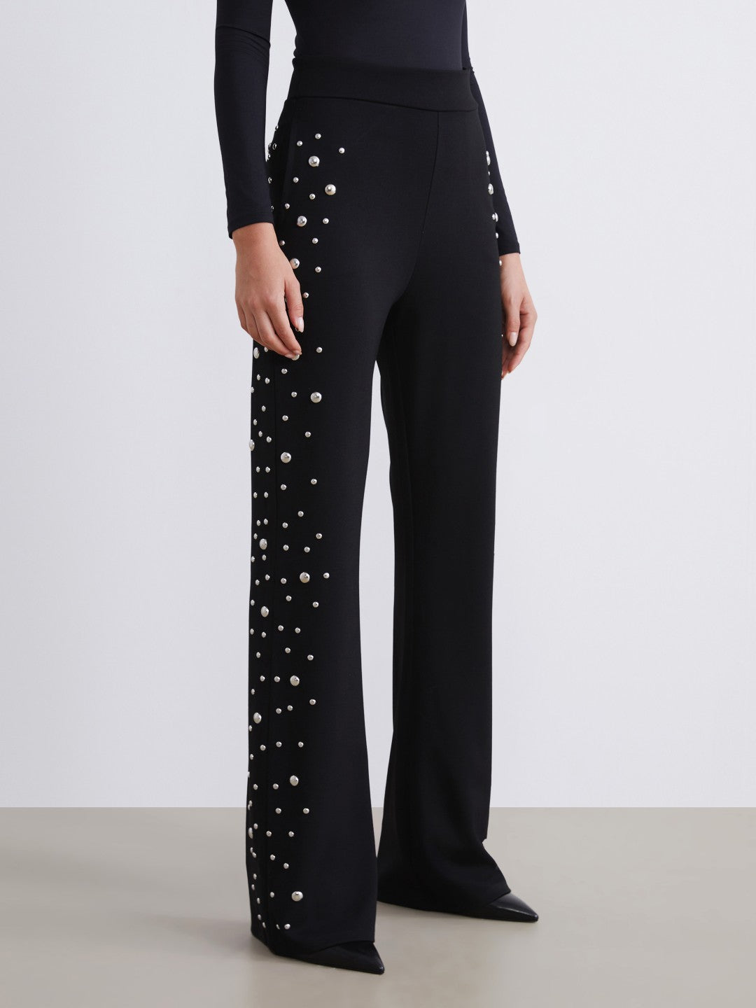 Raşit Bağzibağli X Lc Waikiki Women Trousers With Metal Applique