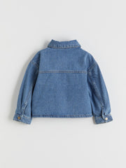 LCW Kids Floral Girls Denim Jacket