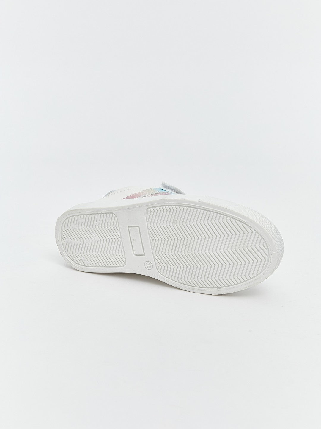 LCW Steps Lace-Up And Hook-And-Loop Girls Sneakers