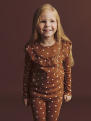 LCW Kids Crew Neck Floral Girls T-Shirt