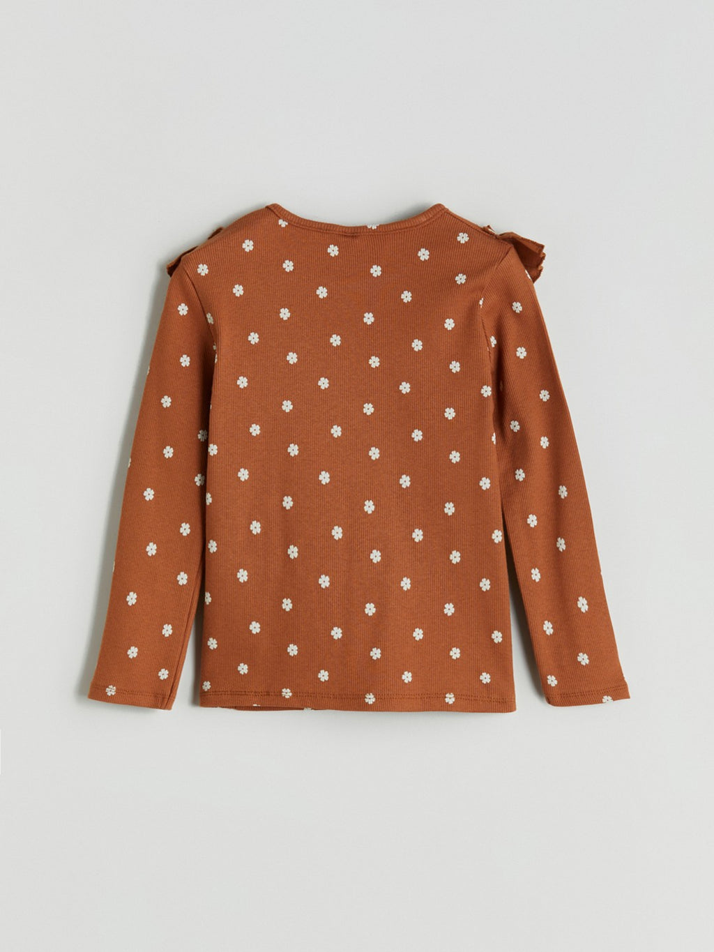 LCW Kids Crew Neck Floral Girls T-Shirt