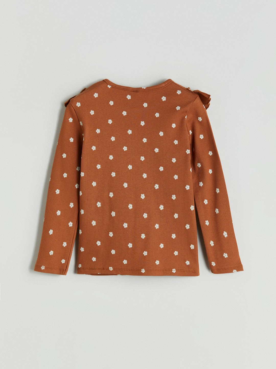 LCW Kids Crew Neck Floral Girls T-Shirt