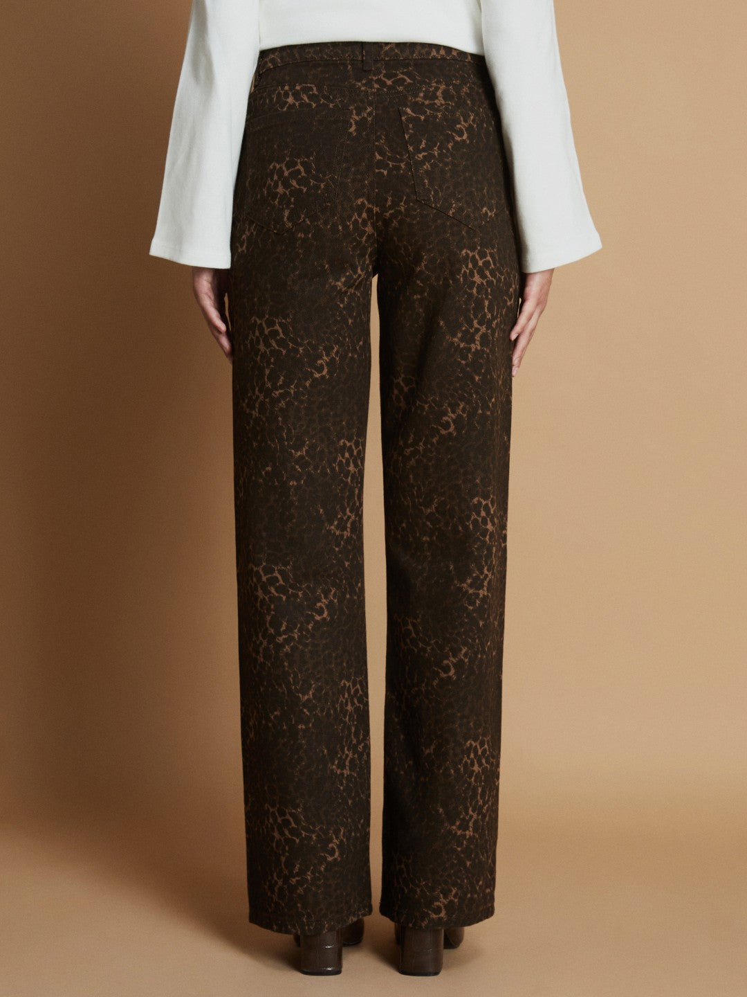 LCW Modest Brown Straight Fit Women Jeans