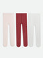 LCW Eco Pink Basic Girls Tights 3-Pack