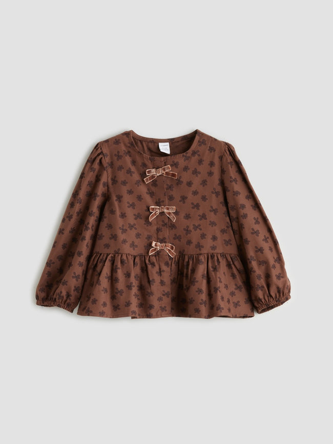 LCW Kids Girl Brown Set Main Image