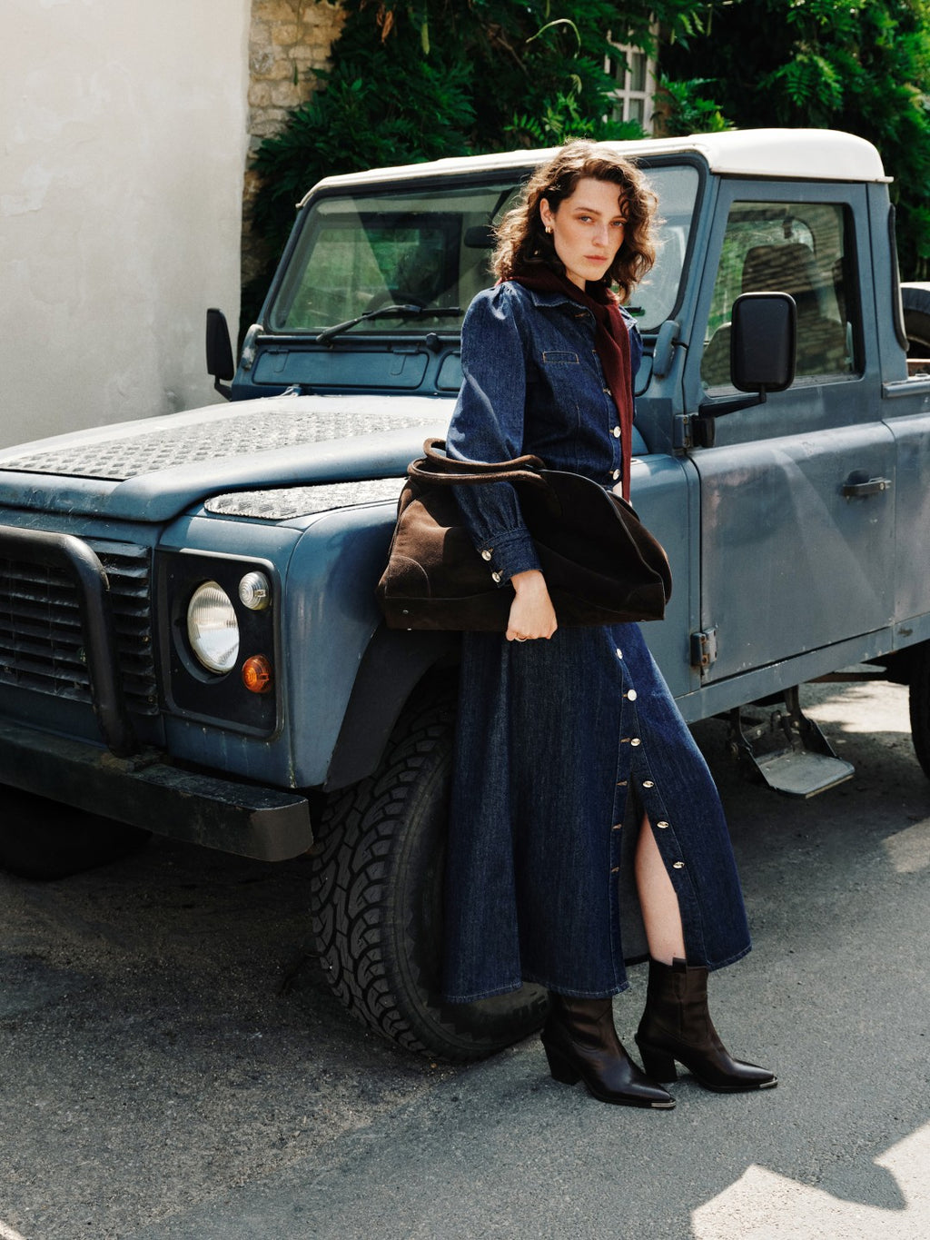 Raşit Bağzibağli X Lc Waikiki Indigo Standard Fit A-Cut Jean Skirt