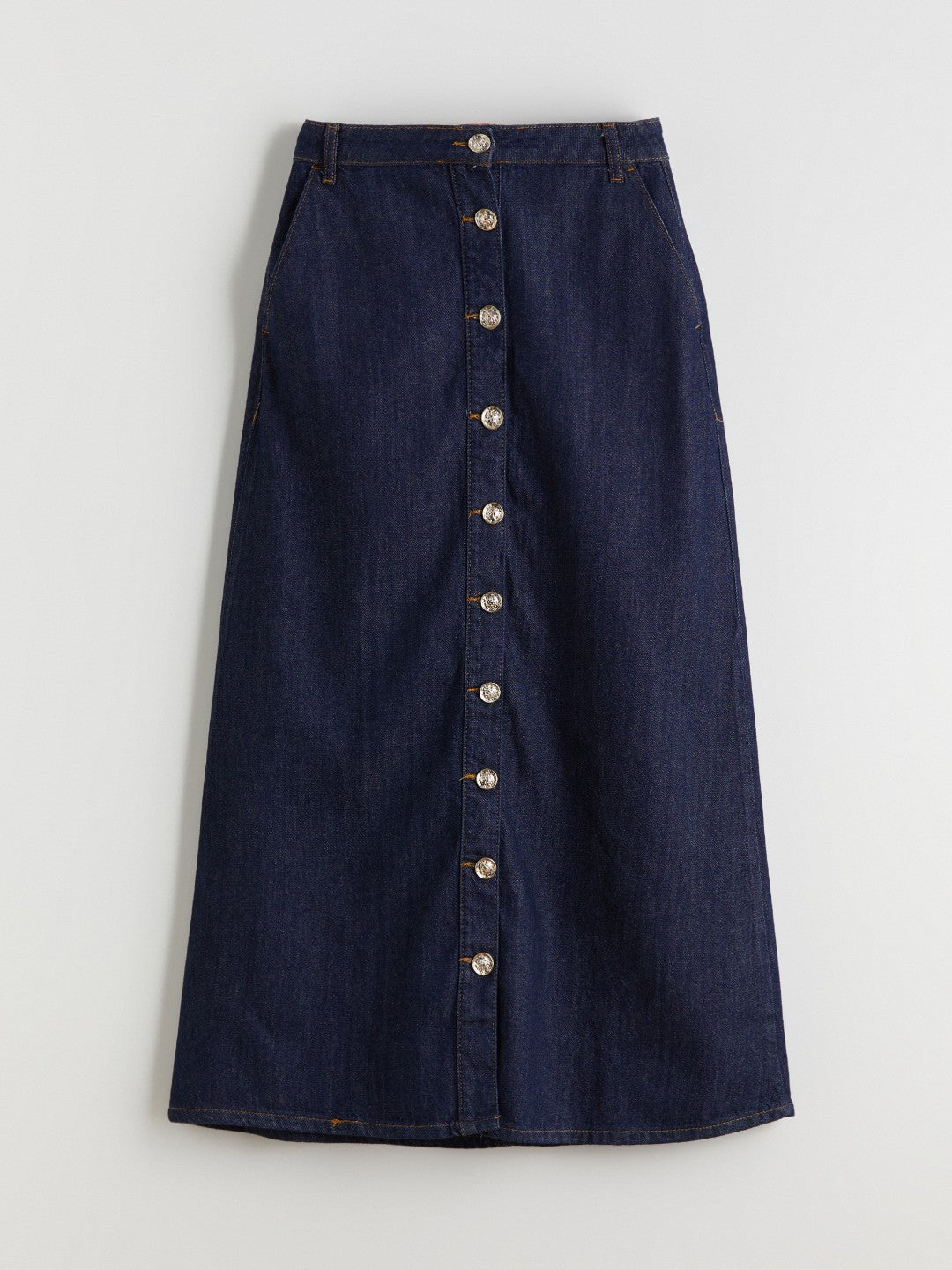 Raşit Bağzibağli X Lc Waikiki Indigo Standard Fit A-Cut Jean Skirt