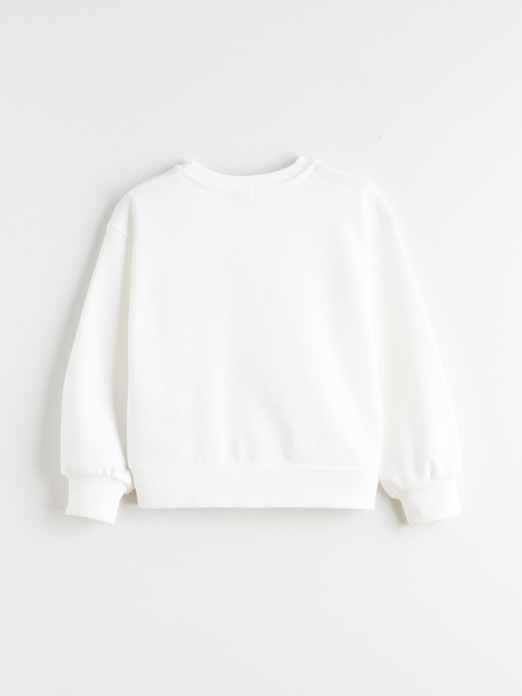 LCW Kids Crew Neck Printed Girls Sweatshirt