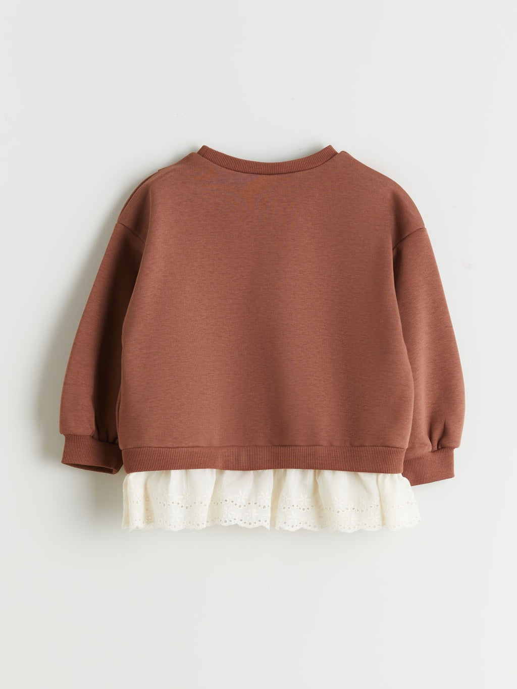 LCW Kids Frilled Bow Girls Sweatshirt