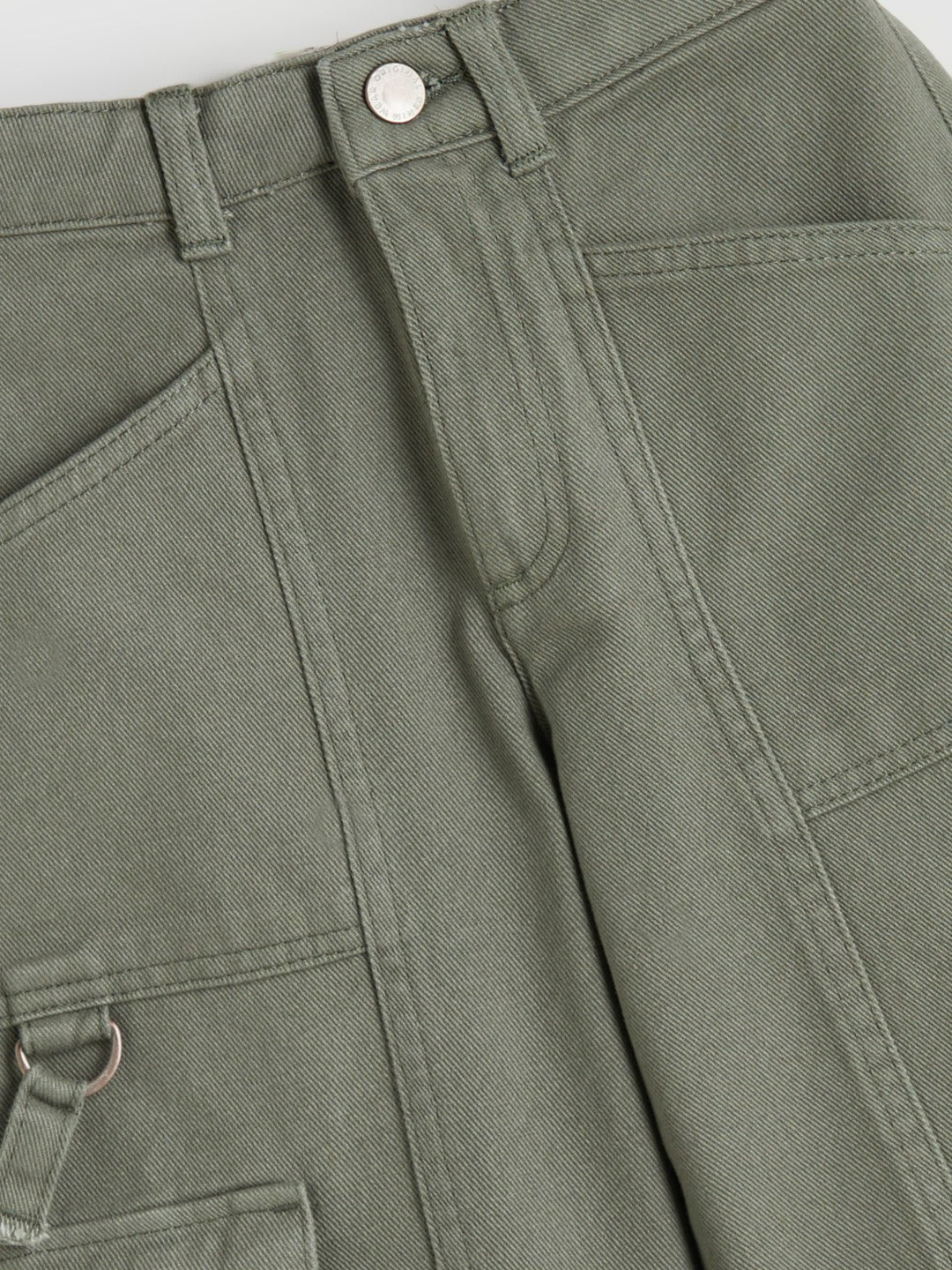 LCW Kids Girl Khaki Cargo Trousers