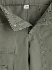 LCW Kids Girl Khaki Cargo Trousers