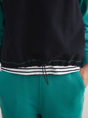 LCW Vision Color Block Oversize Women Sweatshirt