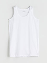 LCW Kids White Crew Neck Boys Undershirt 3-Pack