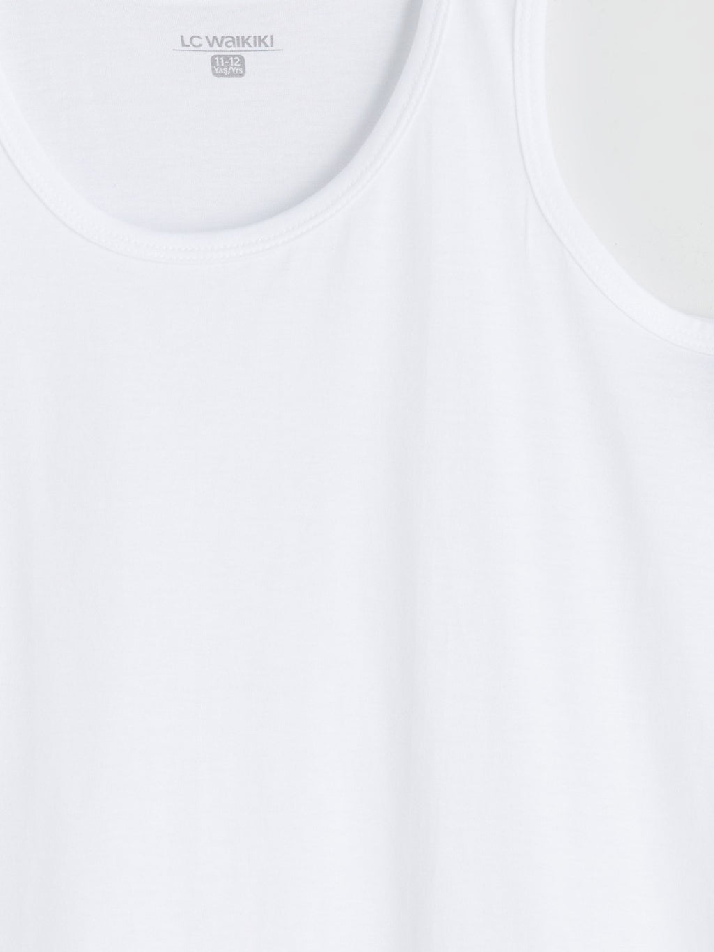 LCW Kids White Crew Neck Boys Undershirt 3-Pack