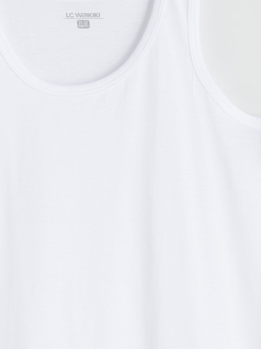 LCW Kids White Crew Neck Boys Undershirt 3-Pack