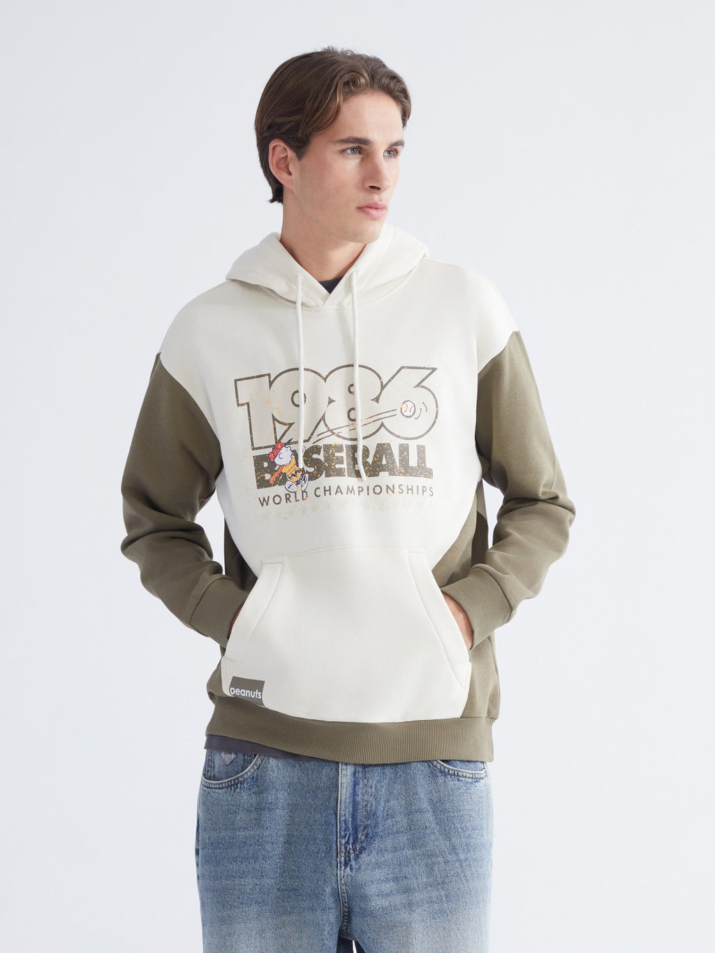 Xside Snoopy Printed Men Hoodie