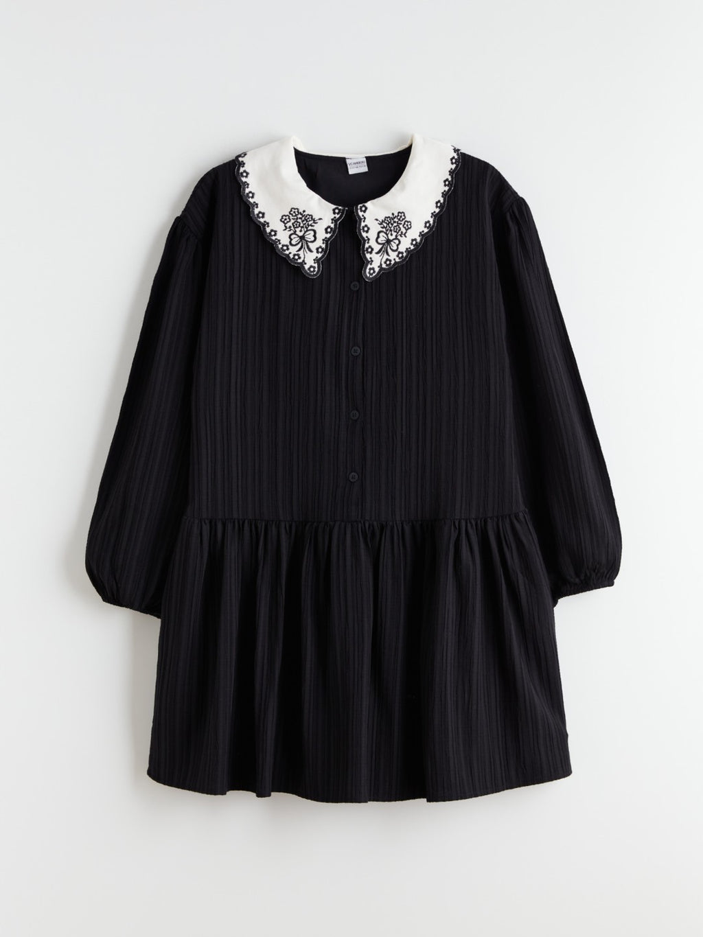 LCW Kids Peter Pan Collar Girls Dress