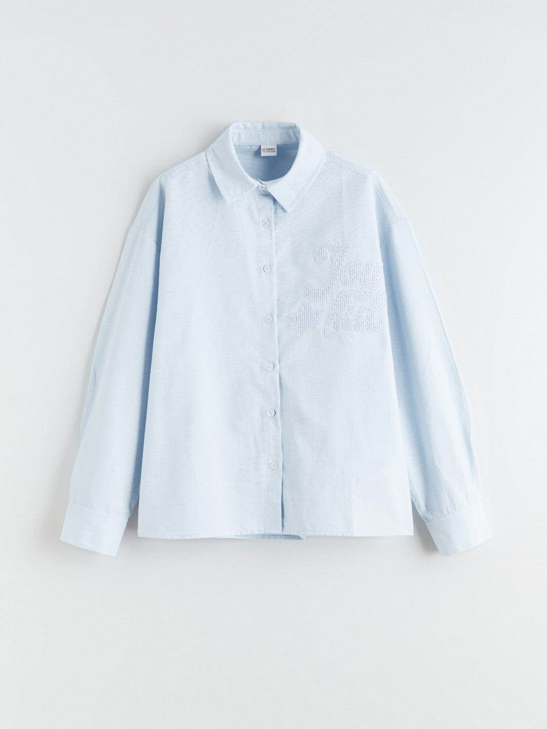 LCW Kids Embroidered Girls Shirt