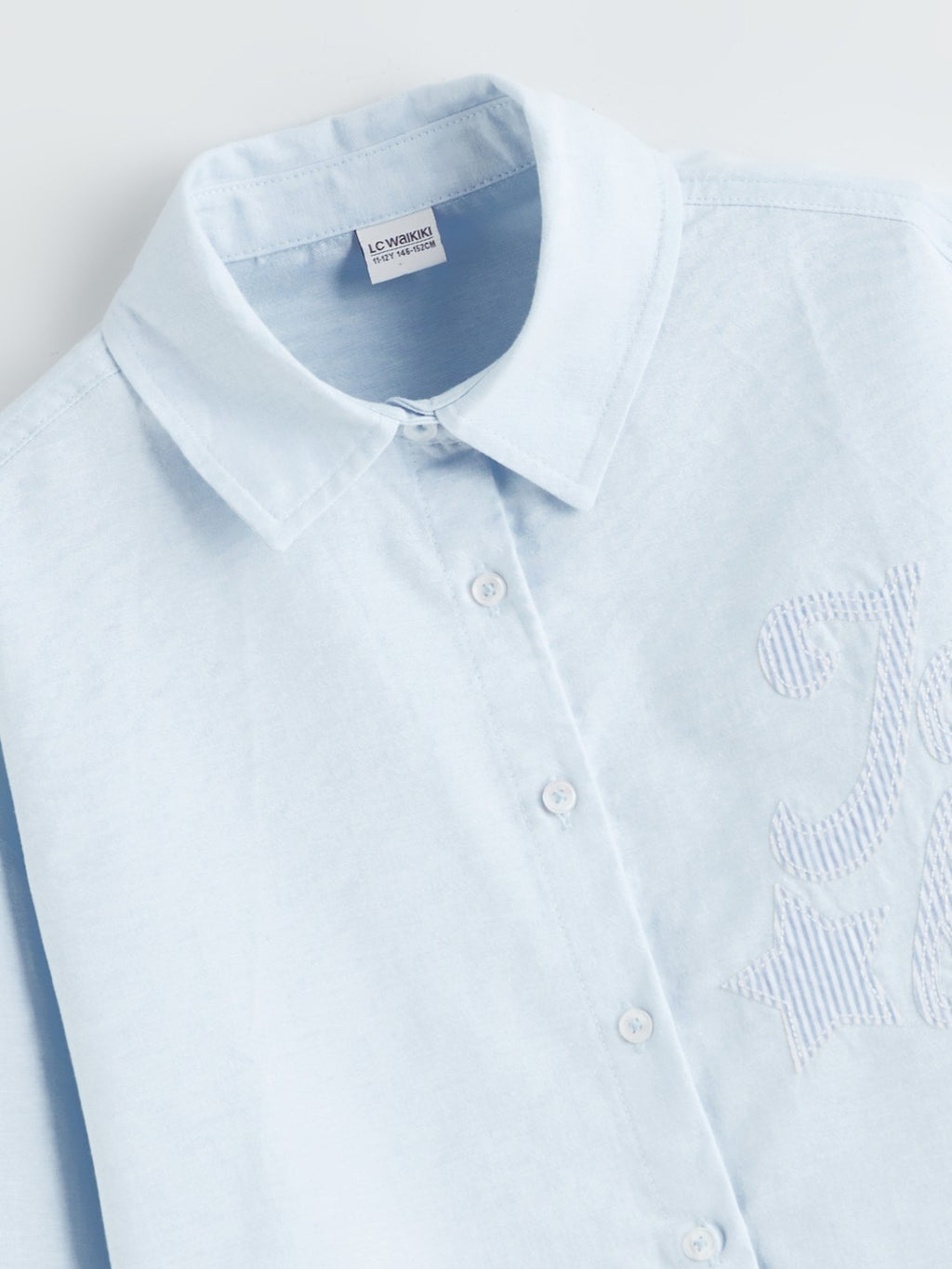 LCW Kids Embroidered Girls Shirt