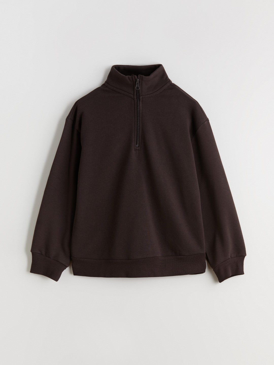 LCW Kids Stand Collar Girls Sweatshirt