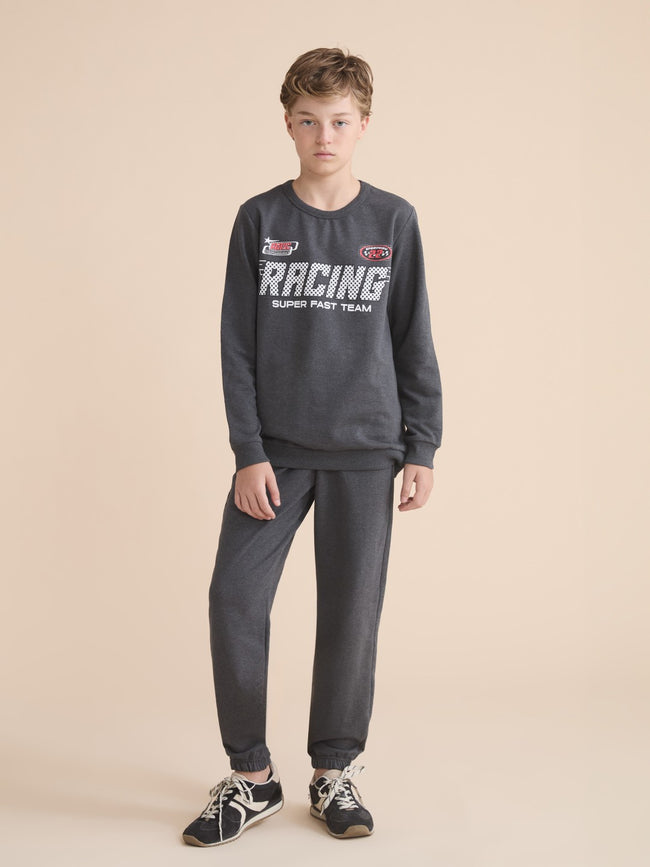 LCW Kids Crew Neck Boys Sweatshirt Main Image