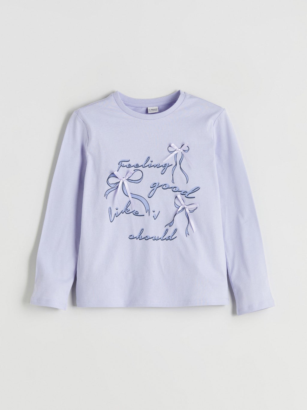LCW Kids Crew Neck Girls T-Shirt