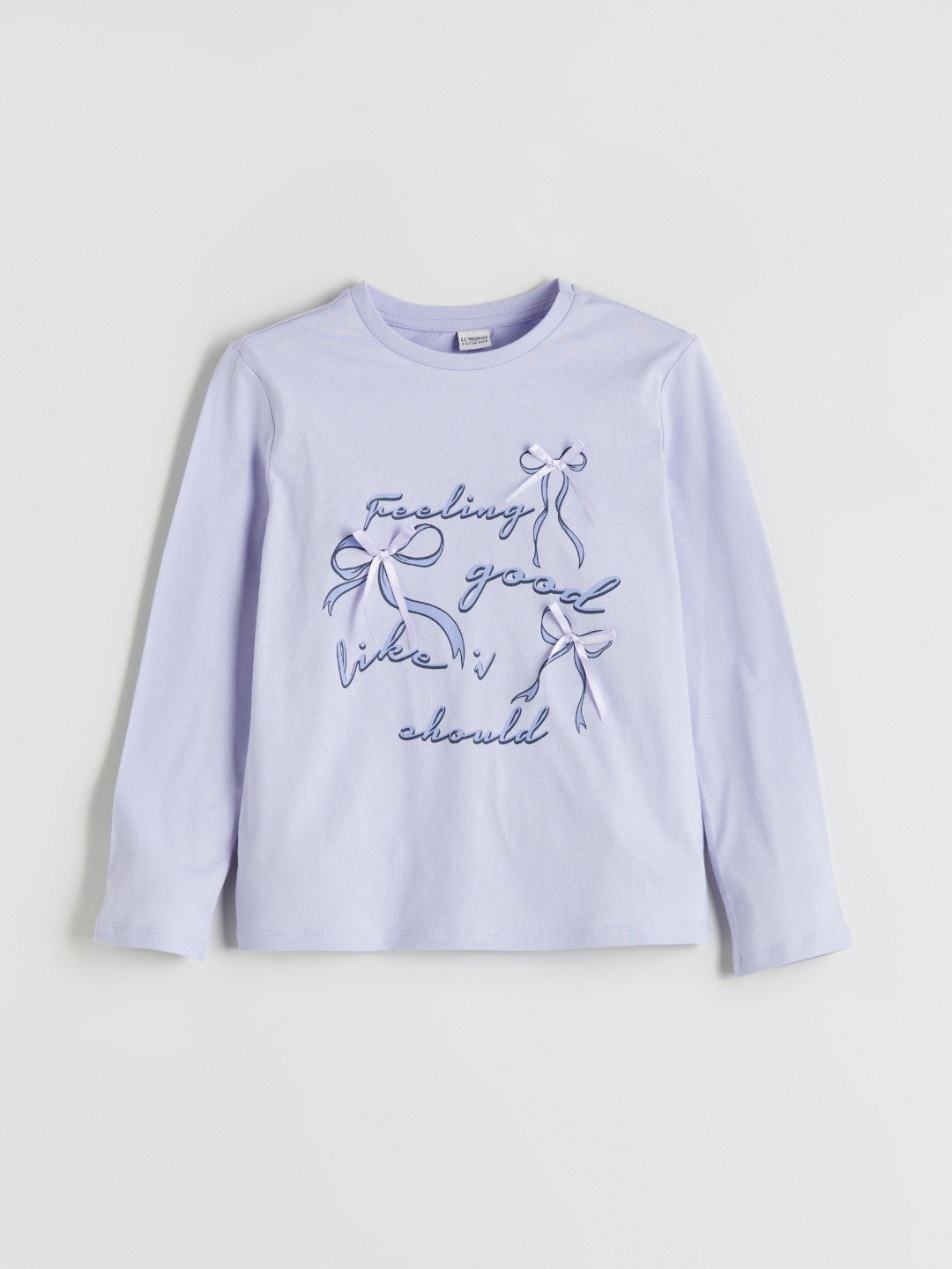 LCW Kids Crew Neck Girls T-Shirt