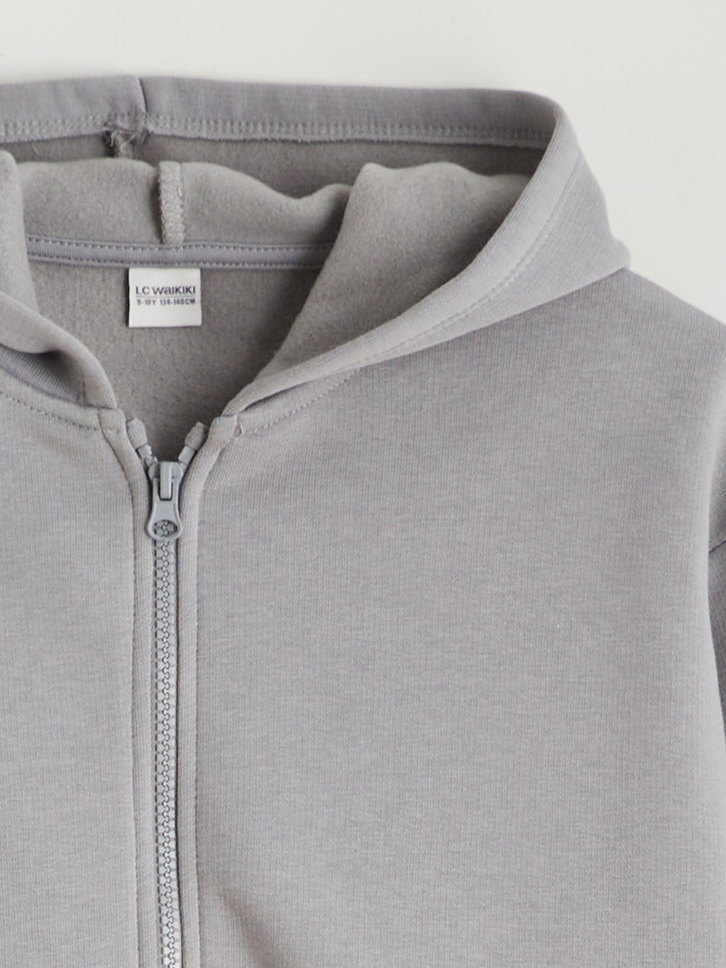 LCW Kids Hooded Girls Zippered Sweatshirt