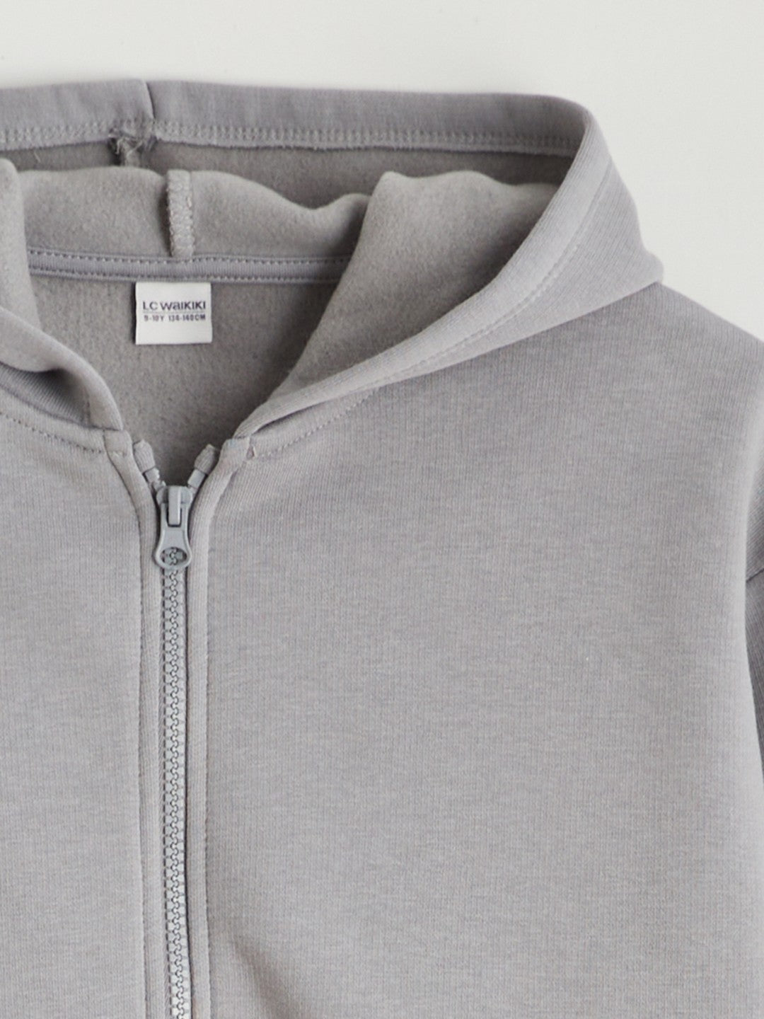 LCW Kids Hooded Girls Zippered Sweatshirt