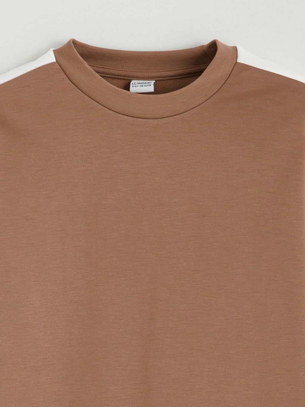 LCW Kids Crew Neck Girls Sweatshirt And Sweatpants