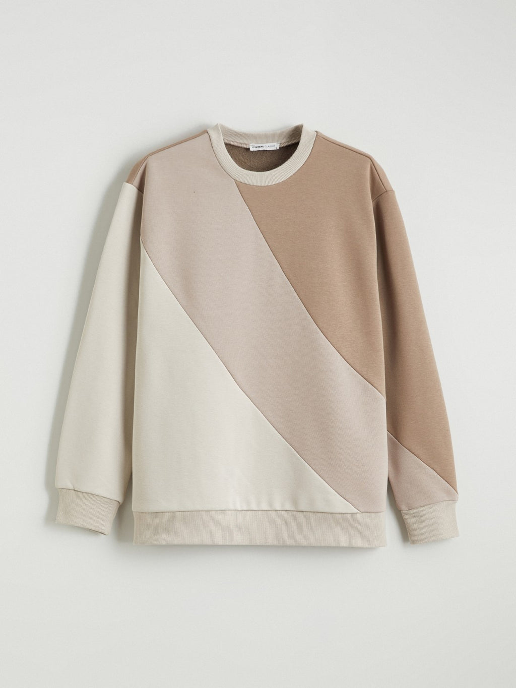 LCW Basic Color Block Oversize Women Sweatshirt