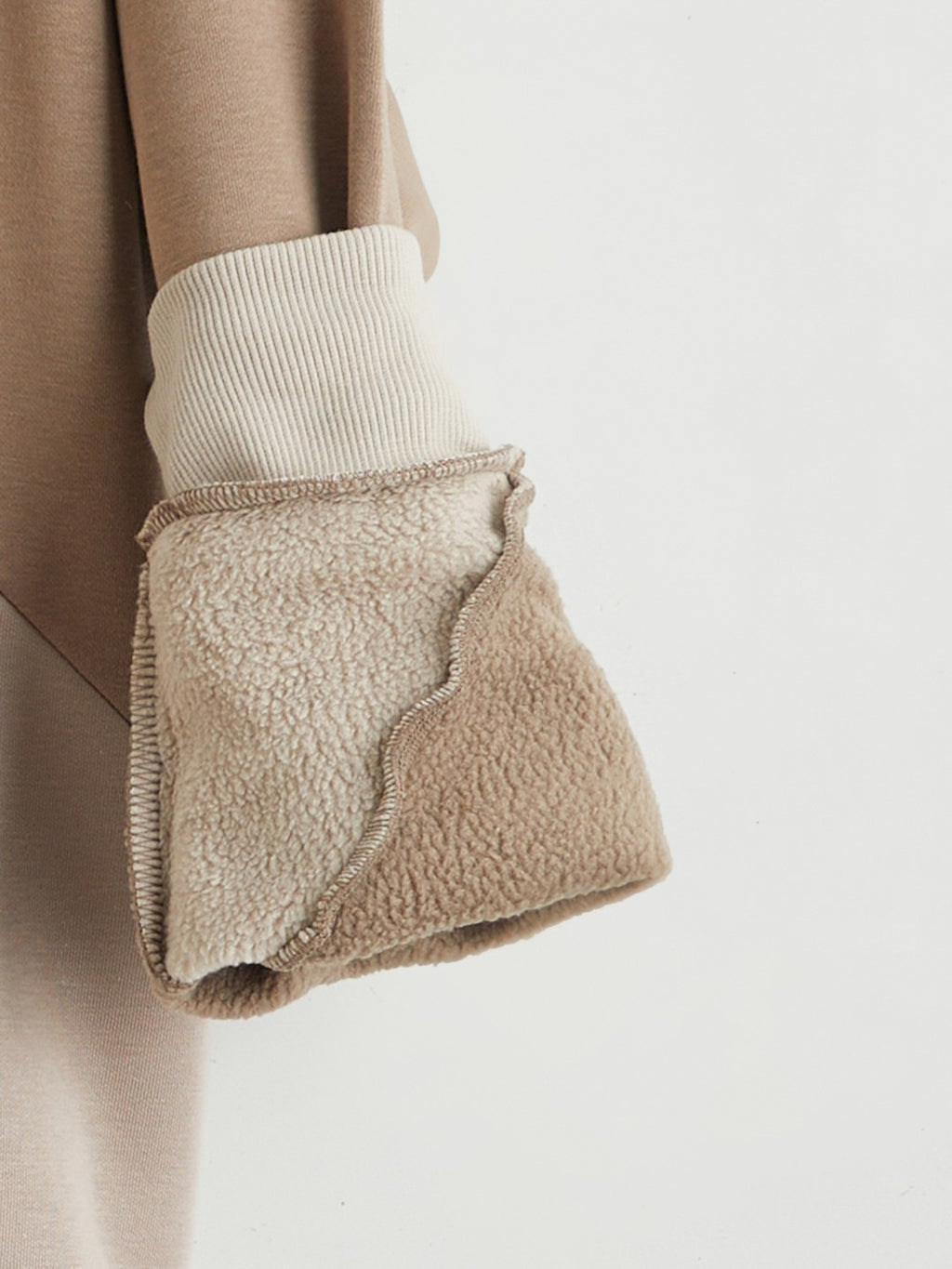 LCW Basic Color Block Oversize Women Sweatshirt