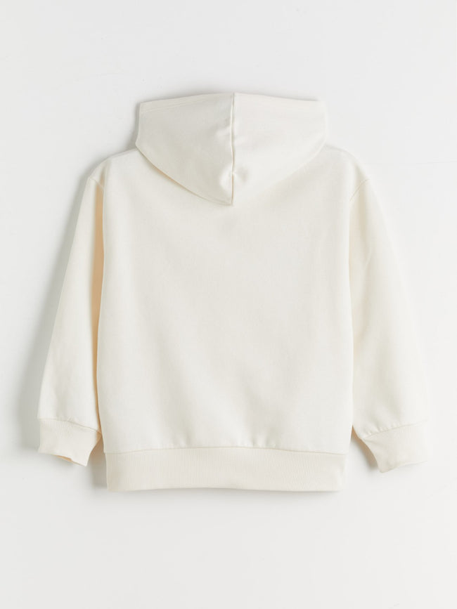 LCW Kids Girl Ecru Sweatshirt Main Image