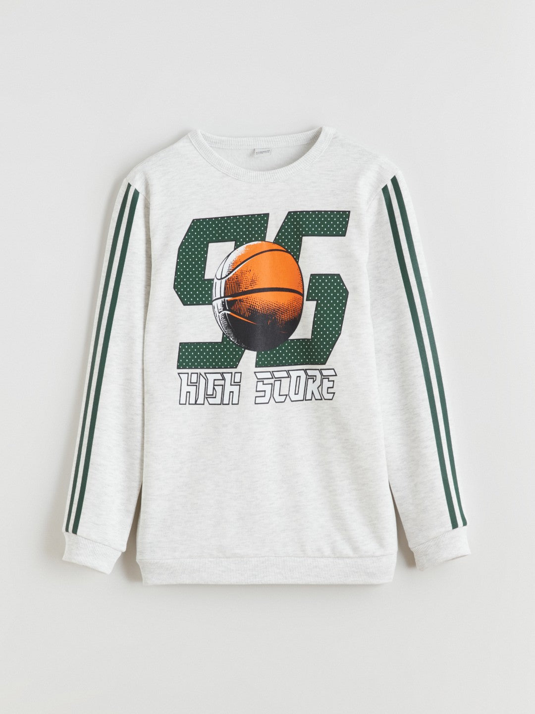 LCW Kids Crew Neck Boys Sweatshirt And Sweatpants