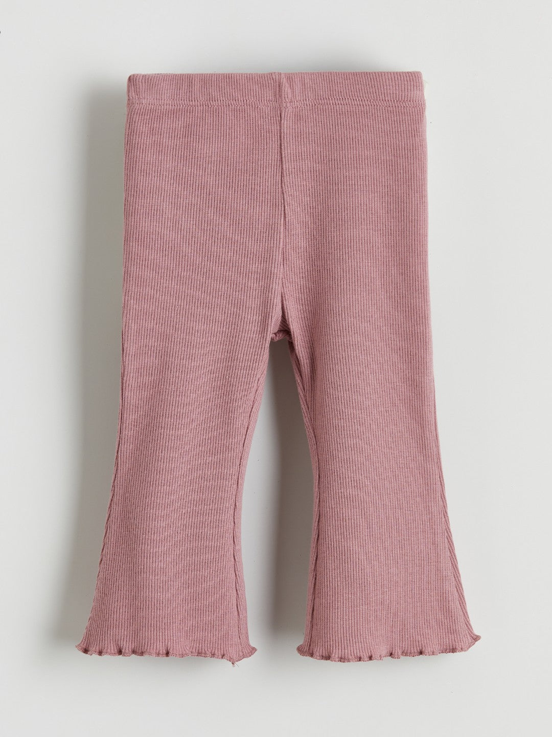 LCW Baby Embroidered Baby Girls Sweatshirt And Leggings