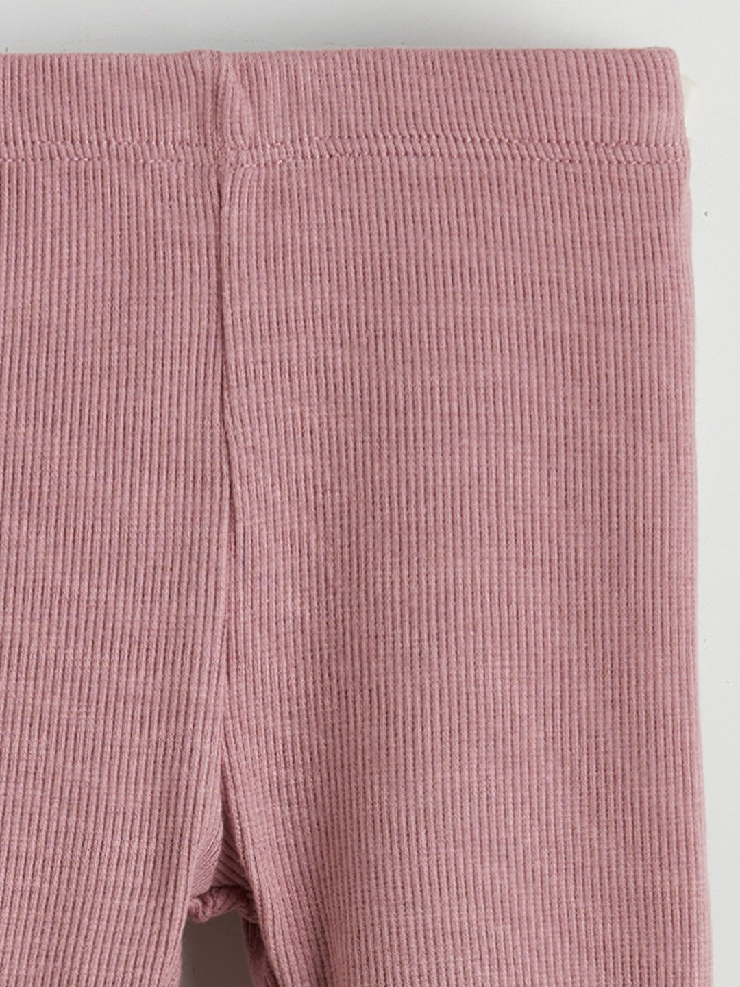 LCW Baby Embroidered Baby Girls Sweatshirt And Leggings