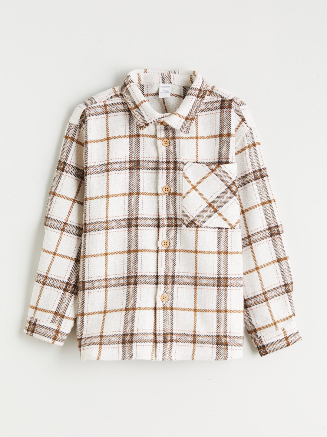 LCW Kids Plaid Patterned Boys Shirt