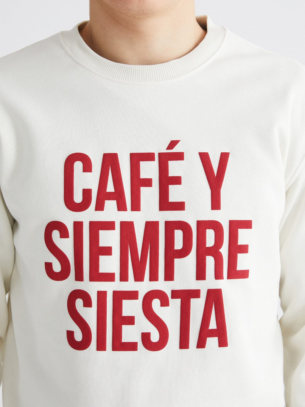 Xside Crew Neck Printed Men Thick Sweatshirt