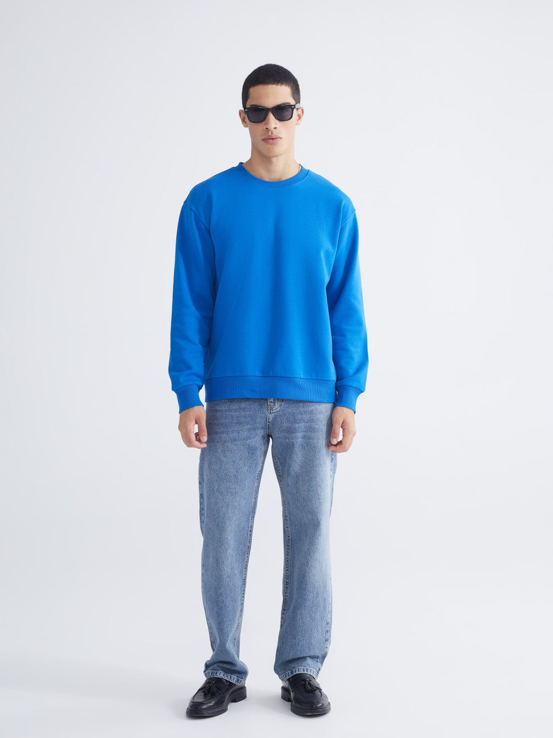 Xside Crew Neck Men Thick Sweatshirt