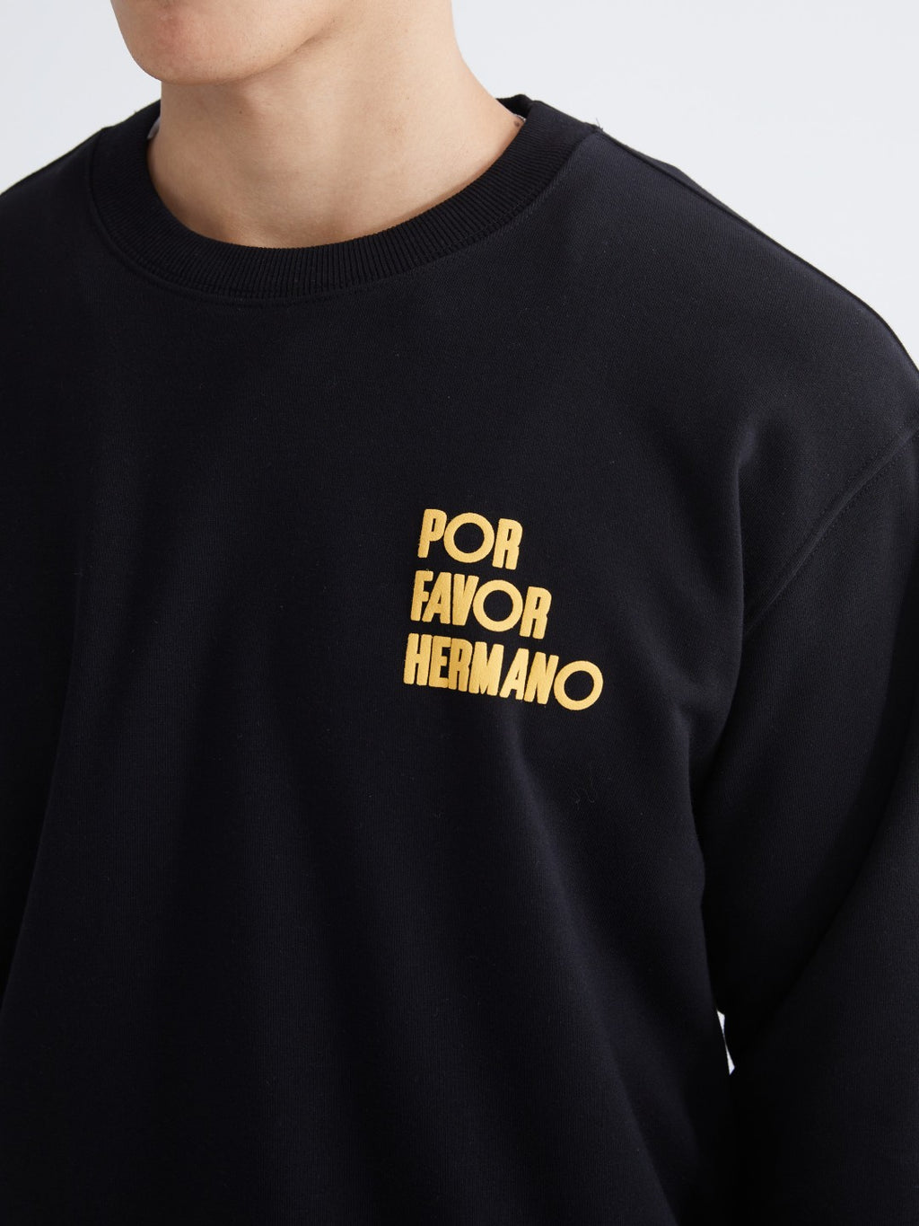 Xside Crew Neck Printed Men Thick Sweatshirt