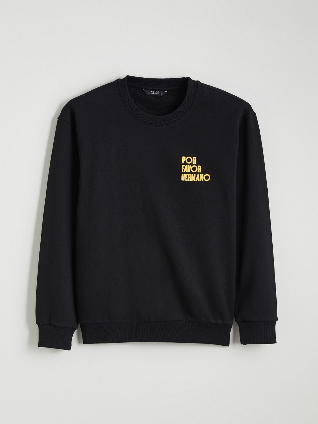 Xside Crew Neck Printed Men Thick Sweatshirt