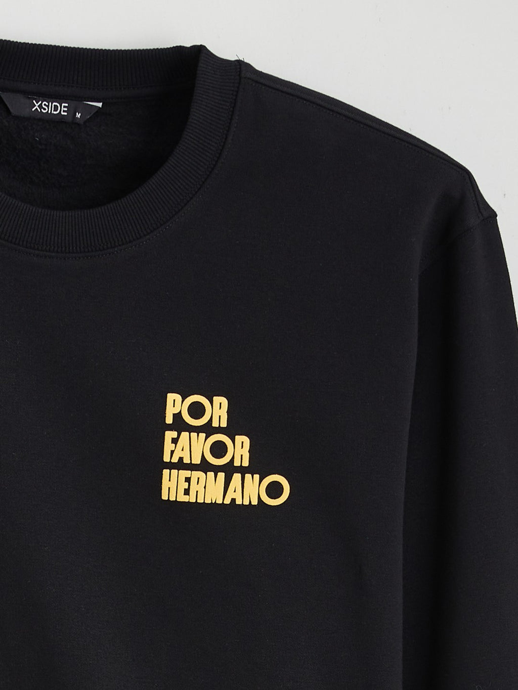 Xside Crew Neck Printed Men Thick Sweatshirt