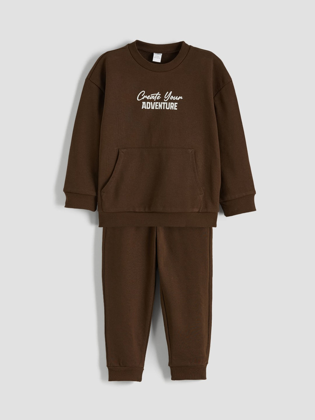 LCW Kids Crew Neck Boys Tracksuit Set