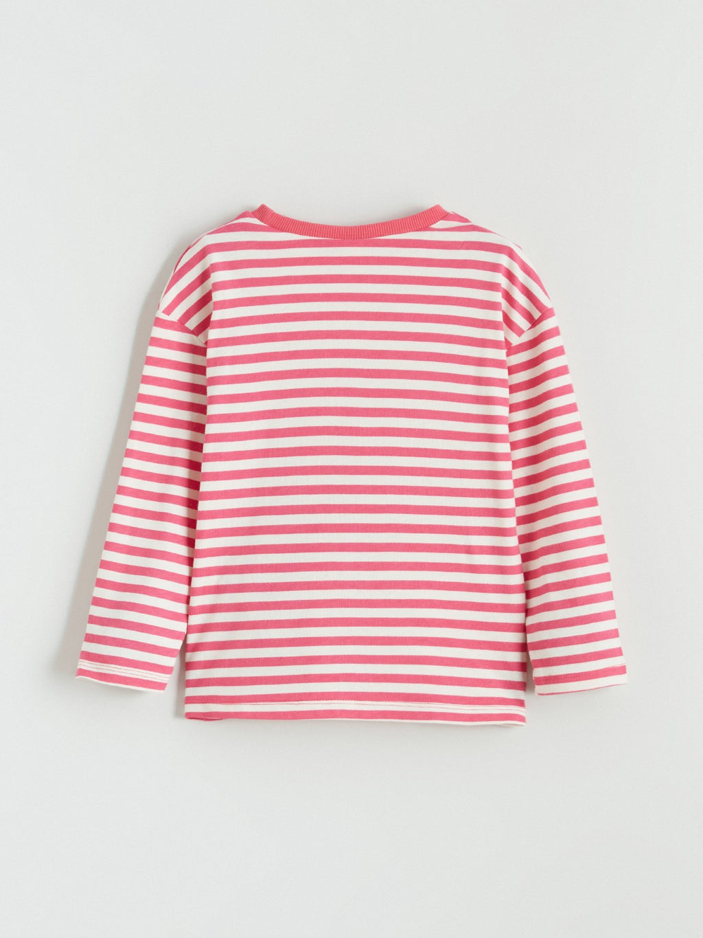 LCW Kids Crew Neck Striped Girls T-Shirt