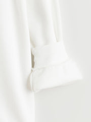 LCW Kids Crew Neck Printed Girls Thick Sweatshirt