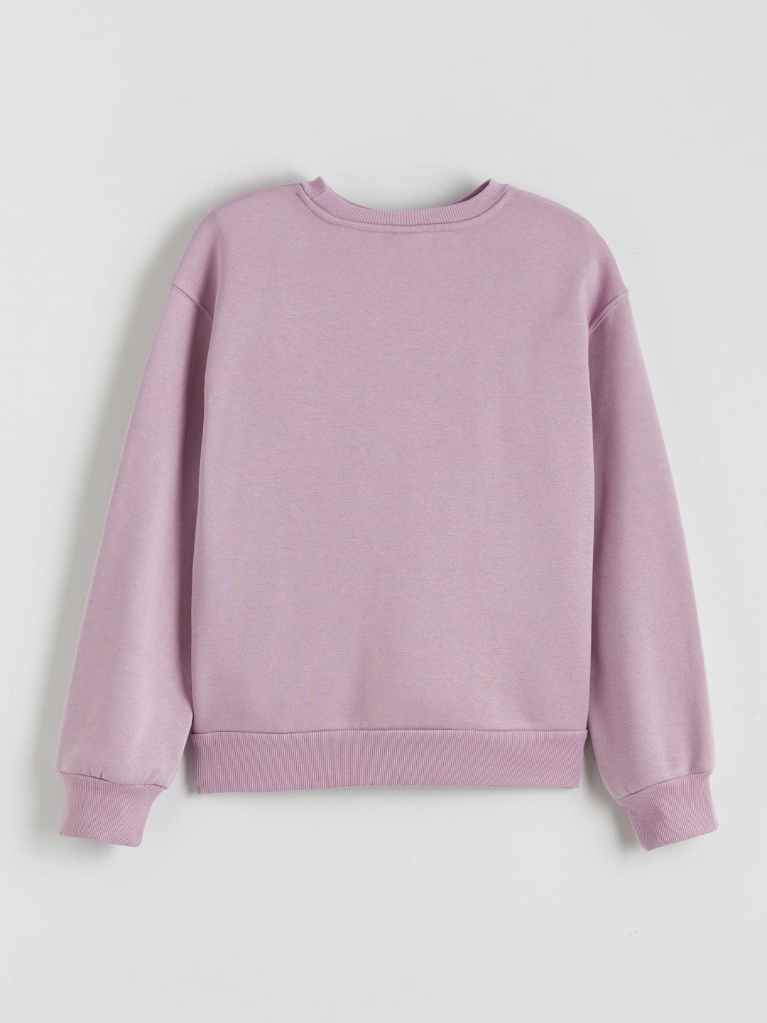 LCW Kids Crew Neck Bow Detail Girl’S Thick Sweatshirt