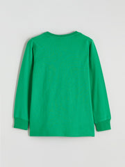 LCW Kids Crew Neck Minecraft Printed Boys Pyjama Set