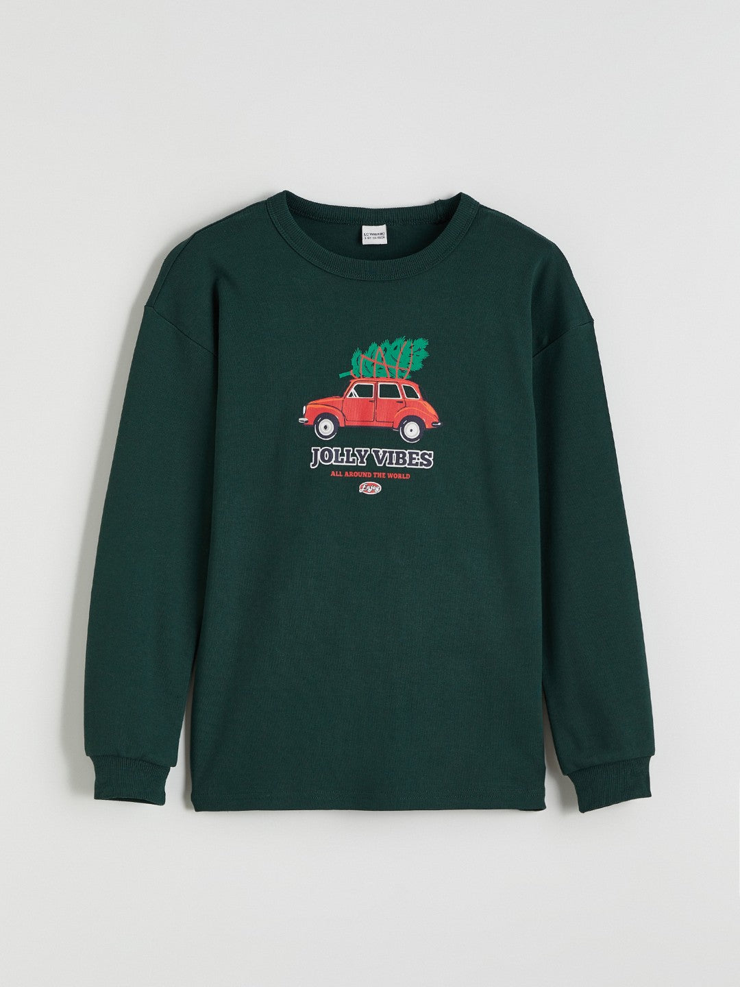 LCW Kids Crew Neck Printed Boys T-Shirt